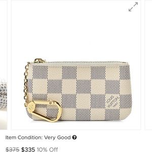 Louis Vuitton Damien Azul Coin Purse